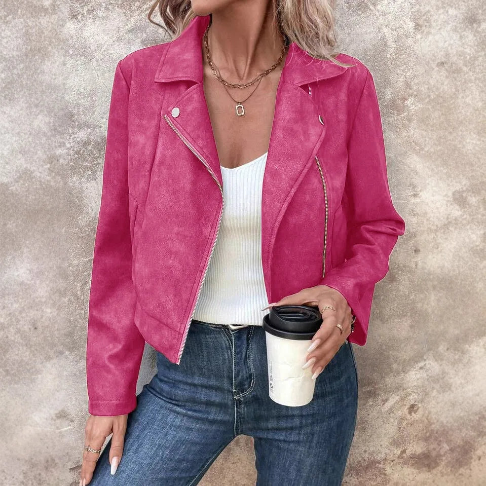 Rose Luxe Elegance – Women’s Premium Winter Jacket